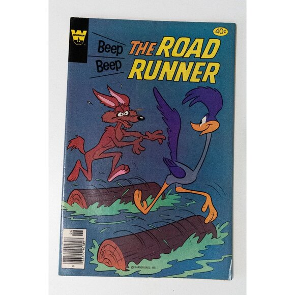 Beep Beep The Road Runner Vintage Comic Book 1970s Whitman DC Comics 40¢ Issue - Picture 2 of 13